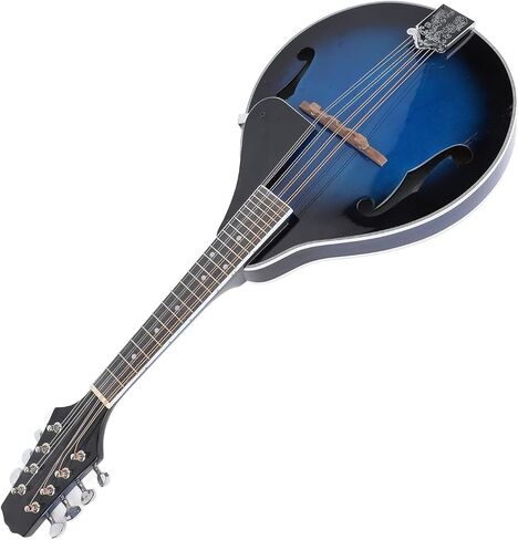 Wooden 8 String Mandolin مع موالفات التروس المفتوحة Chrome للأداء الفردي النطاق in Saudi Arabia
