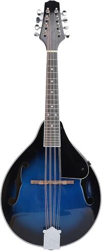 Wooden 8 String Mandolin مع موالفات التروس المفتوحة Chrome للأداء الفردي النطاق in Saudi Arabia