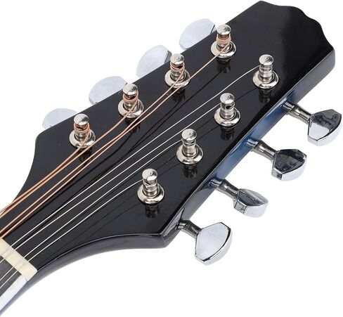 Wooden 8 String Mandolin مع موالفات التروس المفتوحة Chrome للأداء الفردي النطاق in Saudi Arabia
