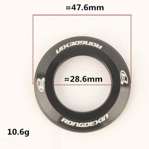 غطاء مميز للدراجة الأمامية شوكة الغسالة غسالة الغبار ، MTB ROAD BICYCLE STEM CAP - Superlight & Frantability Aluminium Aluminium in Saudi Arabia