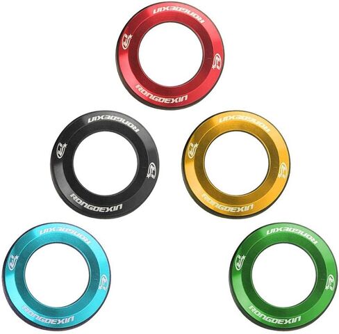 غطاء مميز للدراجة الأمامية شوكة الغسالة غسالة الغبار ، MTB ROAD BICYCLE STEM CAP - Superlight & Frantability Aluminium Aluminium in Saudi Arabia