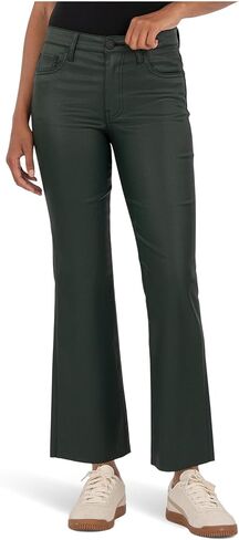 KUT from the Kloth Kelsey High-Rise Ankle Flare with Raw Hem in Kuwait