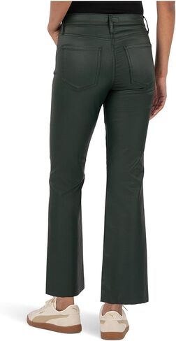 KUT from the Kloth Kelsey High-Rise Ankle Flare with Raw Hem in Kuwait