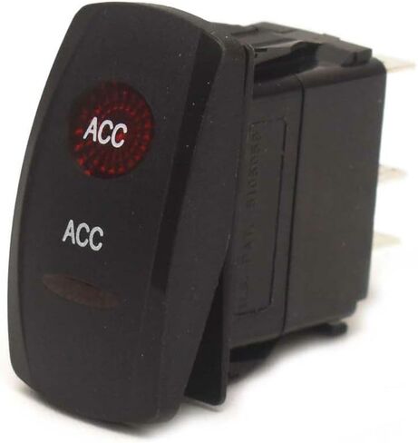 Carling On/Off Contura V Boat Rocker Switch | Acc 4 Spade 12 Volt in Saudi Arabia
