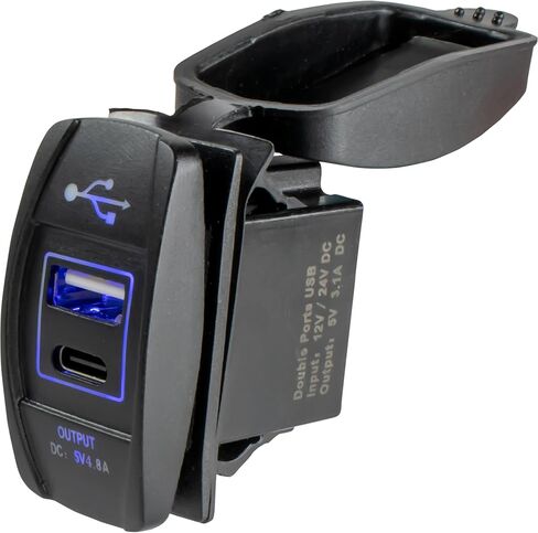 Sea-Dog USB & USB-C Rocker Switch Swock in Saudi Arabia
