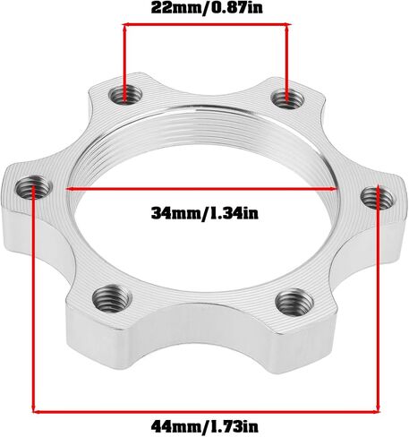 8pcs 48mm الدراجة الحرة محاور الخيوط محاور القرص دوارات الفرامل in Saudi Arabia
