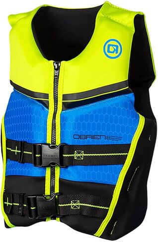 O'Brien Youth Small Flex V-Back CGA Life Jacket (55-75 lbs), Lime in Saudi Arabia