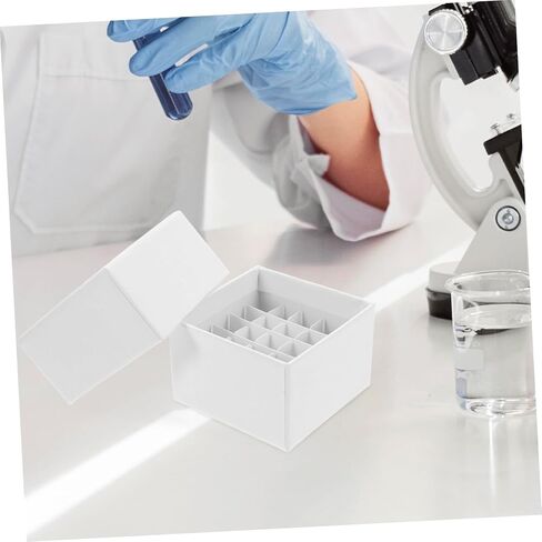 Homoyoyo Cardboard Cryogenic Storage Box Covers Stackable Lab Freezer Box for Microcentrifuge Tubes Efficient Sample Organization and Space Optimization in Saudi Arabia