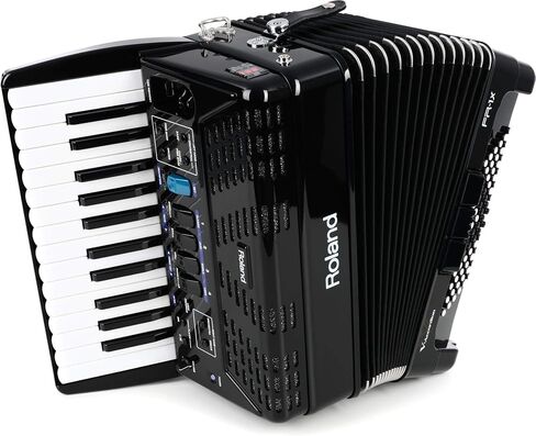 Roland FR-1X Premium V-Accordion Lite with 26 Piano Keys and Speakers, Black in Saudi Arabia
