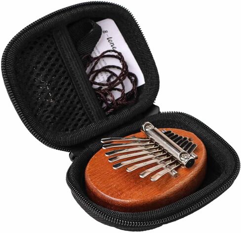 Kalimba Thumb Piano 8 Keys with Hard Protective Travel Case (Bear shaped） in Saudi Arabia