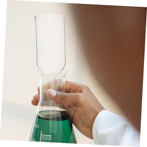 Laboratory Glass Filtration Funnel Bottom Design for Accurate Pouring and Filtration for Scientific Experiments and Research Facilities in Saudi Arabia