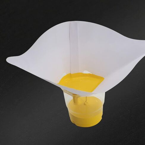 Pretyzoom 100pcs Paint Paint Filter Paper Paper Courser Nylon Mesh Clacker لطلاء السيارات in Saudi Arabia