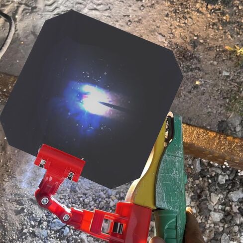 Clip On Welding Panel Welding Blackout Panel Automatic Darkening Adjustable Clip On Protective Plate for Argon Arc Welding Projects in Saudi Arabia