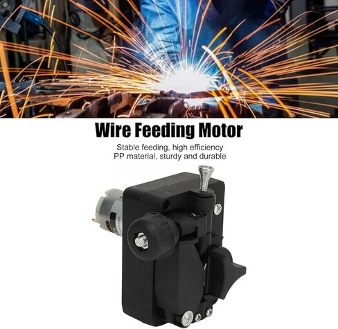 Soldering Wire Feeder DC24V 10W Wire Motor Right Handle Soldering Wire Feeder Machine for Gas Shielded Welding 2 min in Saudi Arabia