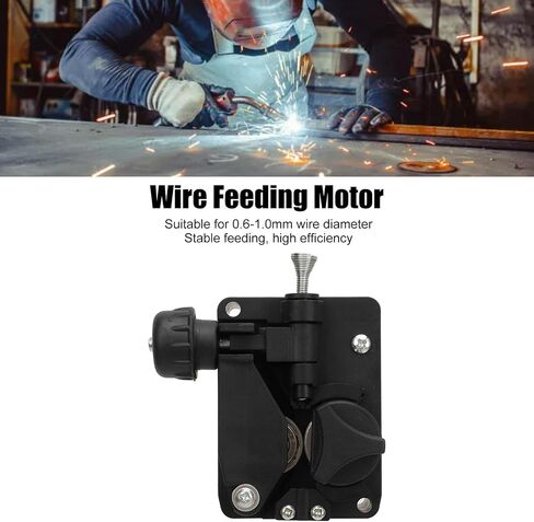 Soldering Wire Feeder DC24V 10W Wire Motor Right Handle Soldering Wire Feeder Machine for Gas Shielded Welding 2 min in Saudi Arabia