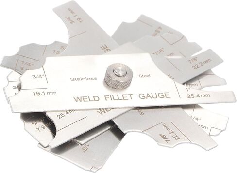 Weld Seam Weld Fillet Stainless Steel Metric and Inch Welding Cam Welding Measuring Inspection Tool in Saudi Arabia