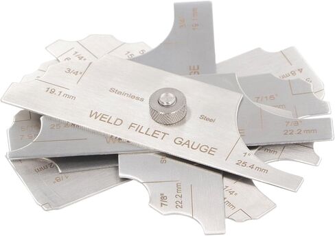 Weld Seam Weld Fillet Stainless Steel Metric and Inch Welding Cam Welding Measuring Inspection Tool in Saudi Arabia
