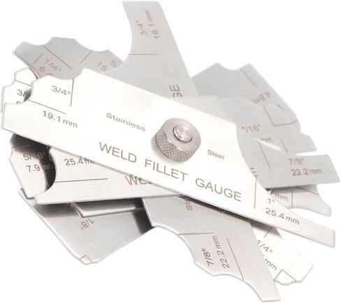 Weld Seam Weld Fillet Stainless Steel Metric and Inch Welding Cam Welding Measuring Inspection Tool in Saudi Arabia