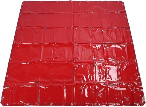 Protective Screen Welding Screen 5.7x5.7ft Red Flame Retardant Water Proof Level 6 Protective Polyethylene Welding Curtain for Workshop in Saudi Arabia