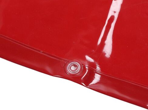 Protective Screen Welding Screen 5.7x5.7ft Red Flame Retardant Water Proof Level 6 Protective Polyethylene Welding Curtain for Workshop in Saudi Arabia