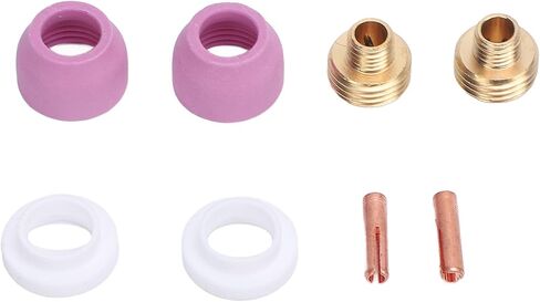 موصل شعلة لحام 2.4 مم 2.4 مم مشبك القطب الفوهة السيراميك PTFE ملحقات شعلة اللحام in Saudi Arabia