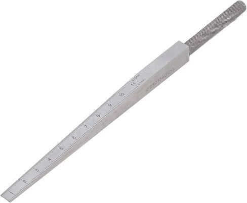 Hole Feeler 22×5×4 Taper Welding Feeler Stainless Steel Hole Measure Tool 2 Scale 0.5 11mm in Saudi Arabia
