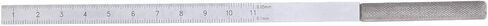 Hole Feeler 22×5×4 Taper Welding Feeler Stainless Steel Hole Measure Tool 2 Scale 0.5 11mm in Saudi Arabia