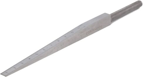 Hole Feeler 22×5×4 Taper Welding Feeler Stainless Steel Hole Measure Tool 2 Scale 0.5 11mm in Saudi Arabia