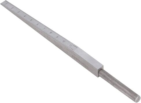 Hole Feeler 22×5×4 Taper Welding Feeler Stainless Steel Hole Measure Tool 2 Scale 0.5 11mm in Saudi Arabia