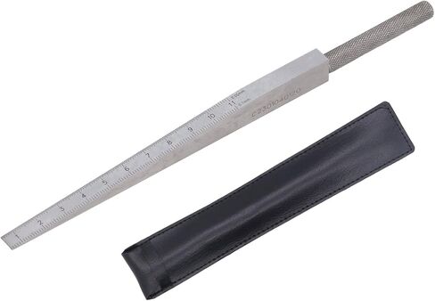 Hole Feeler 22×5×4 Taper Welding Feeler Stainless Steel Hole Measure Tool 2 Scale 0.5 11mm in Saudi Arabia