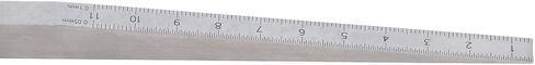Hole Feeler 22×5×4 Taper Welding Feeler Stainless Steel Hole Measure Tool 2 Scale 0.5 11mm in Saudi Arabia