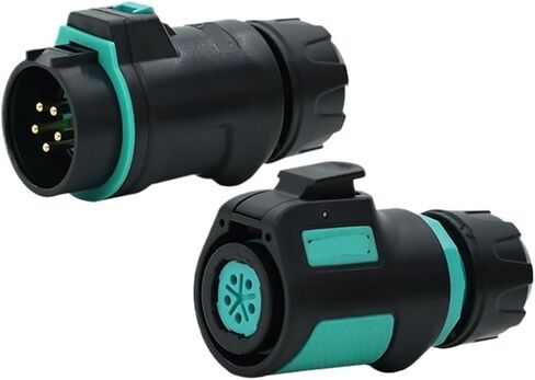 K20 reverse aviation socket 2-3-4 core 5-7-9-12 pin LED power signal fast male and female connector(12 pin plug M12 connector 5A200V) in Saudi Arabia
