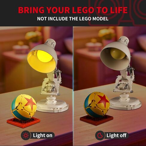 Briksmax Light Kit لمصباح Lego-Pixar-الإضاءة المتوافقة مع Lego Disney 21357 Set-Not IncludeModel Set in Kuwait