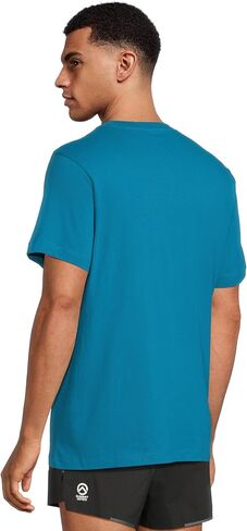 THE NORTH FACE Men's Evolution Simple Dome Short-Sleeve Tee (Standard & Big Size) | Cotton Shirt with The Classic Logo TNF Black in Kuwait