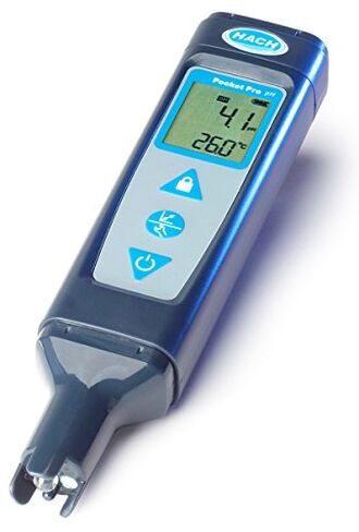 Hach Pocket Pro pH Tester, pH Meter for Water Analysis pH & Temp Testing, 9531000 in Saudi Arabia