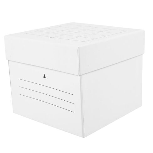 Centrifugal Tube Paper Box Grid Freezer Storage for Microcentrifuge and Cryogenic Tubes Paper Organizer for Laboratory Testing in Saudi Arabia