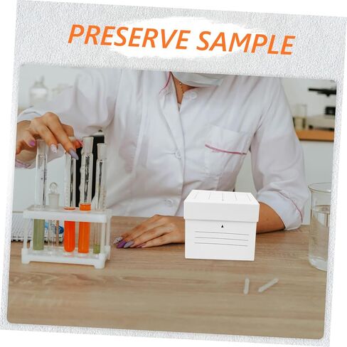 Centrifugal Tube Paper Box Grid Freezer Storage for Microcentrifuge and Cryogenic Tubes Paper Organizer for Laboratory Testing in Saudi Arabia