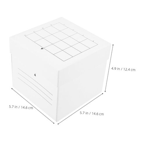 Centrifugal Tube Carton 50ml 16-Cell Paper Box Freezer Sample Organizer in Saudi Arabia