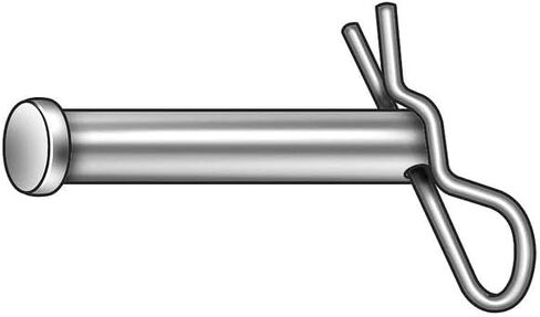 Clevis Pin, Zinc, 0.500x2 1/2 L, PK5 in Saudi Arabia
