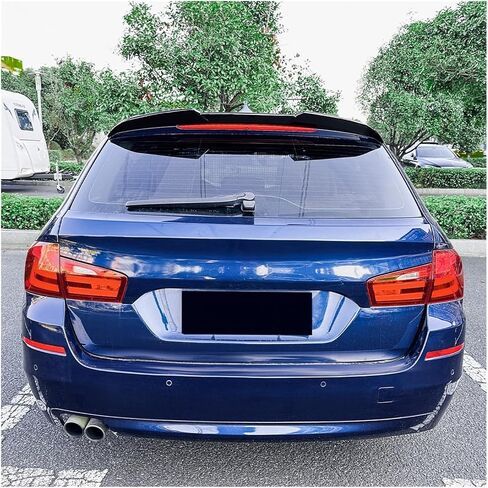 Compatible For BMW 5 Series F11 2011-2017 Touring Edition Rear Top Tail Wing Spoiler Glossy Black Modification Car Body Kit ﻿(Carbon Black) in Saudi Arabia