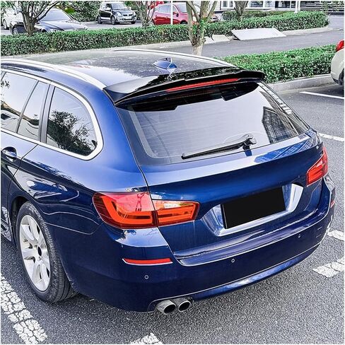 Compatible For BMW 5 Series F11 2011-2017 Touring Edition Rear Top Tail Wing Spoiler Glossy Black Modification Car Body Kit ﻿(Carbon Black) in Saudi Arabia