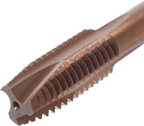 Cobalt Screw Thread Tap Drill Bits M35 Pointed Flute M2-M12 Machine Taps Right Hand 10Pcs(M6x1) in Saudi Arabia