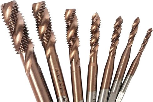 البراغي المسمار الحفر بتات الحفر الحلزوني M2-M10 الصنابير الصنابير اليمنى 10pcs (M3x0.5) in Saudi Arabia