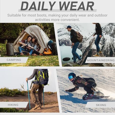 8 أجزاء من أحذية التمهيد ، حذاء حذاء أسود مرن أحذية عسكرية مرنة أشرطة أحذية قابلة للتعديل عصابات في الكاحل وحزام الكاحل للرجال in Kuwait