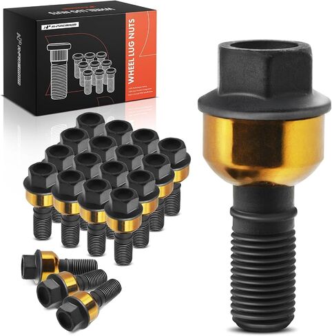 A-Premium M14-1.50 Wheel Studs Compatible with Porsche Macan 2015-2021 911 2012-2021 Cayman 2016 718 Boxster/718 Cayman 2017 Front and Rear 20-PC Set in Saudi Arabia
