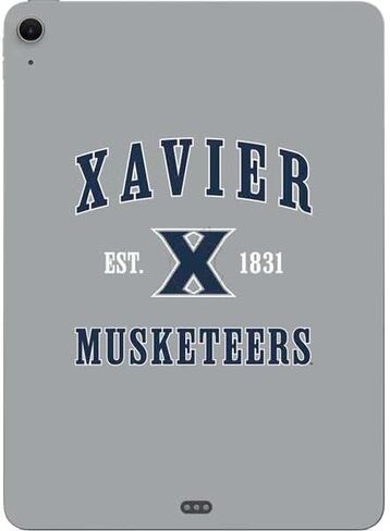 Skinit Decal Tablet Skin Compatible with iPad Air 11in (2024-2025) - Officially Licensed Xavier University Musketeers Est 1831 Design in Saudi Arabia