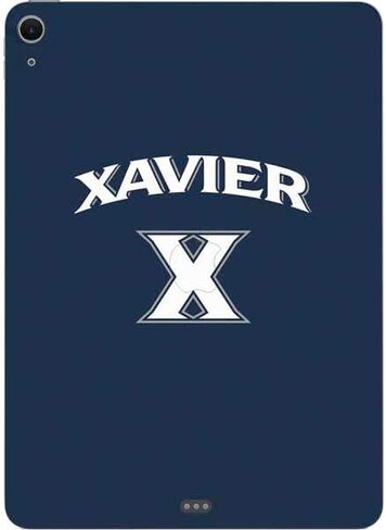 Skinit Decal Tablet Skin Compatible with iPad Air 11in (2024-2025) - Officially Licensed Xavier University Musketeers Est 1831 Design in Saudi Arabia