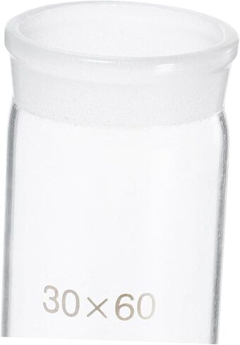 SAMIGLE 2PCS 30 * 60 مم الزجاج يزن الزجاج غطاء مختبر رفيع المستوى الأدوات الزجاجية للتجارب المعملية لأصحاب أخذ العينات القوي in Saudi Arabia