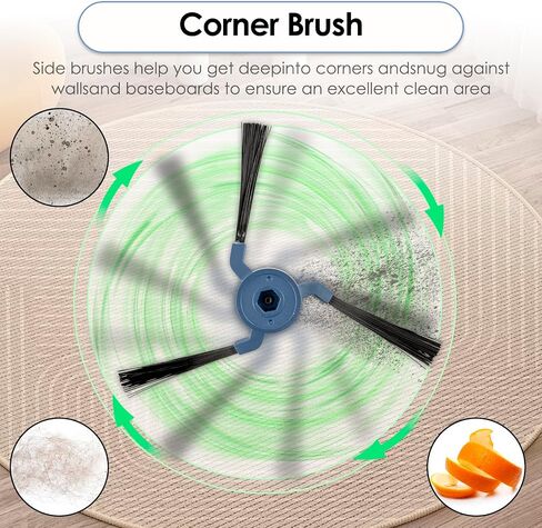 (6 حزمة) X10 Pro Omni استبدال منصات MOP متوافقة مع EUFY X10 PRO OMNI ROBOT VARENER in Kuwait