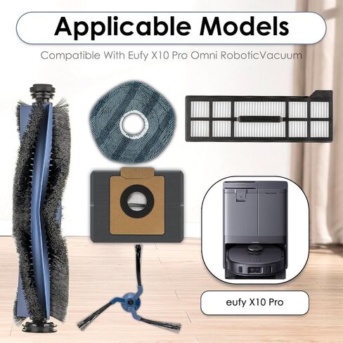 (6 حزمة) X10 Pro Omni استبدال منصات MOP متوافقة مع EUFY X10 PRO OMNI ROBOT VARENER in Kuwait